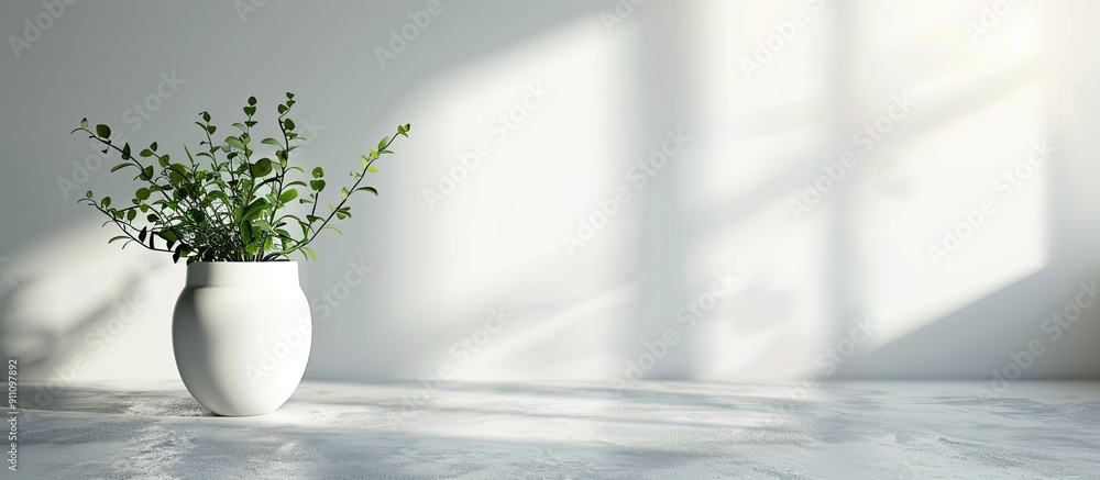 Aufkleber modern blurred white gradient background with space for copy image