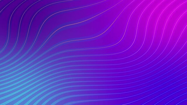 Purple gradient background with thin, wavy, light lines suitable for abstract designs, website backgrounds, presentations, social media graphics.