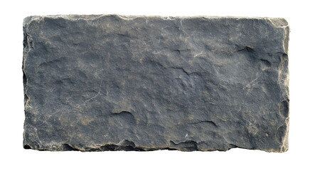 old granite stone sign board plate weathered ancient blank stone brick cut out