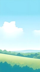 Obraz premium background with blue sky