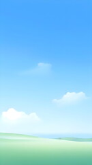 Obraz premium background with blue sky