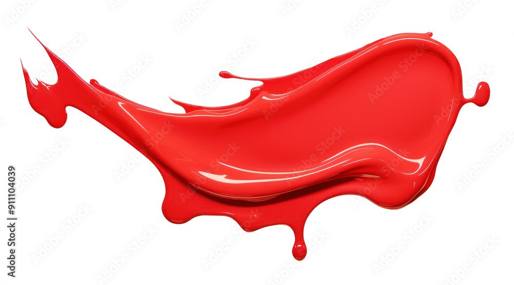 Poster png red refreshment splattered splashing.