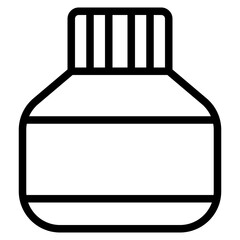 Turpentine Icon in Line Style