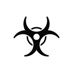 Biohazard  vector icon