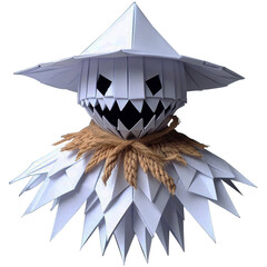 Origami of scarecrow ghost