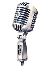 Fototapeta premium PNG Microphone performance technology appliance.