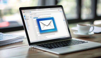 Computer Receiving an Email