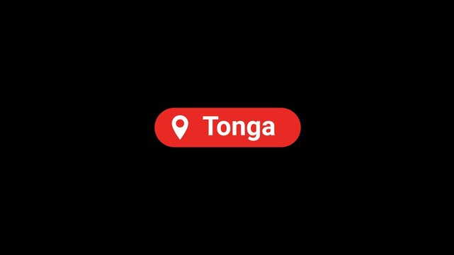 Tonga Location Title Animation