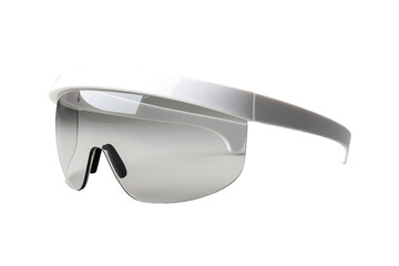The Enigmatic Glow of the Ivory Eyewear on White or PNG Transparent Background.
