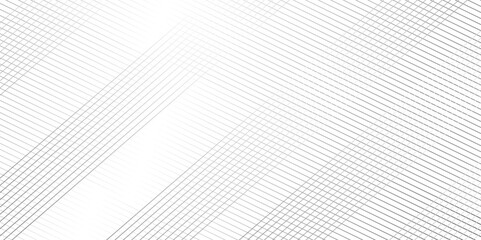 Vector gradient gray line abstract pattern Transparent monochrome striped texture, minimal background. Abstract background wave line elegant white striped diagonal line technology concept web texture.