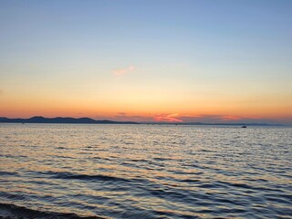ocean view in croatia, landscape, beach, sand
