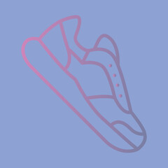 Running Shoe Icon Design