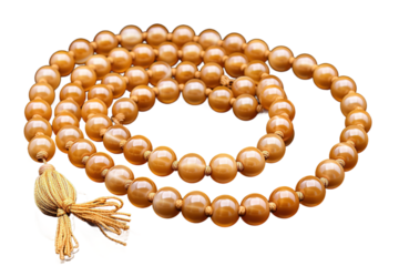 The Whimsical Dance of Tassels on White or PNG Transparent Background.