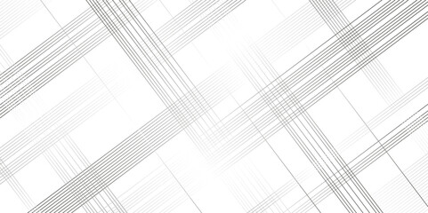 Diagonal white, gray gradient lines. endless parallel geometric wave line. White stripe paper texture, minimal vector line, diagonal stripes grid, mesh canvas seamless pattern with dashes background.