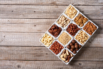 Mix of dried and candied fruits and nuts