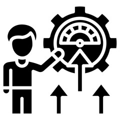 Employee Performance Icon