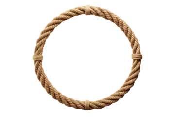 The Ethereal Dance of the Circular Rope on White or PNG Transparent Background.