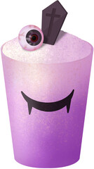 halloween monster cup