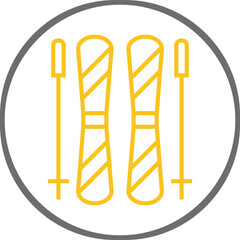 Snowboard Icon Design