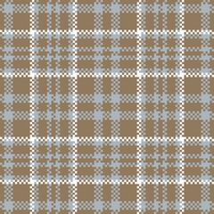 Tartan Plaid Vector Seamless Pattern. Tartan Seamless Pattern. Traditional Scottish Woven Fabric. Lumberjack Shirt Flannel Textile. Pattern Tile Swatch Included.