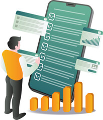 Image showing a team of developers working on mobile app development services