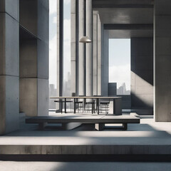 Neo Brutalism: Bold Geometric Shapes and Vibrant Solid Colors in Architectural Design