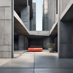 Neo Brutalism: Bold Geometric Shapes and Vibrant Solid Colors in Architectural Design