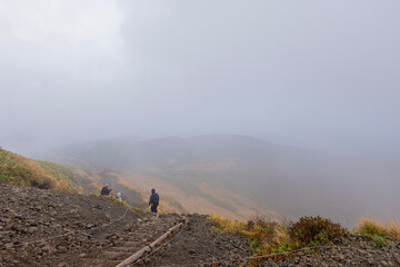 東北地方　秋の栗駒山
