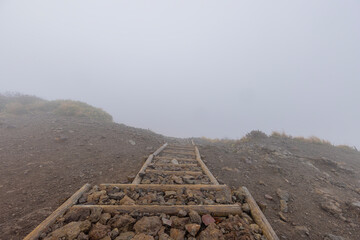 東北地方　秋の栗駒山
