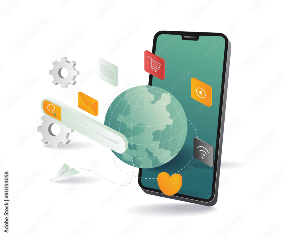 Poster mobile app development services expert developers creating innovative apps for businesses