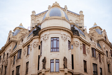 facade of the building