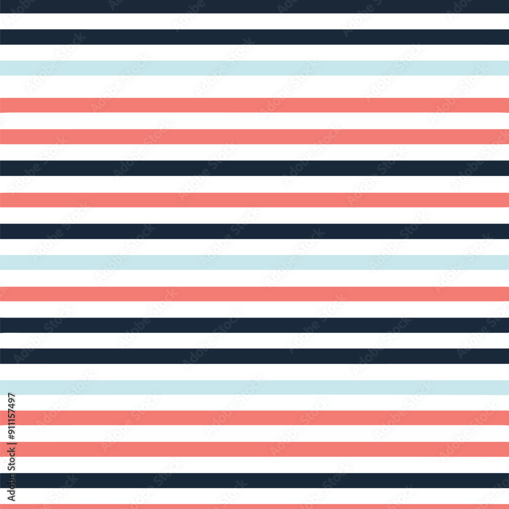 Poster red and white stripes pattern isolated background vector
