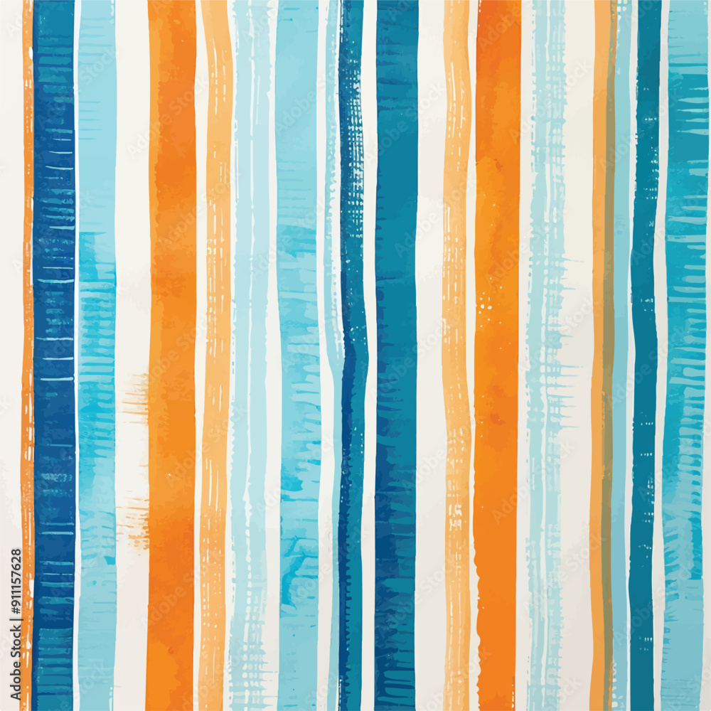 Poster striped fabric isolated pattern background vector