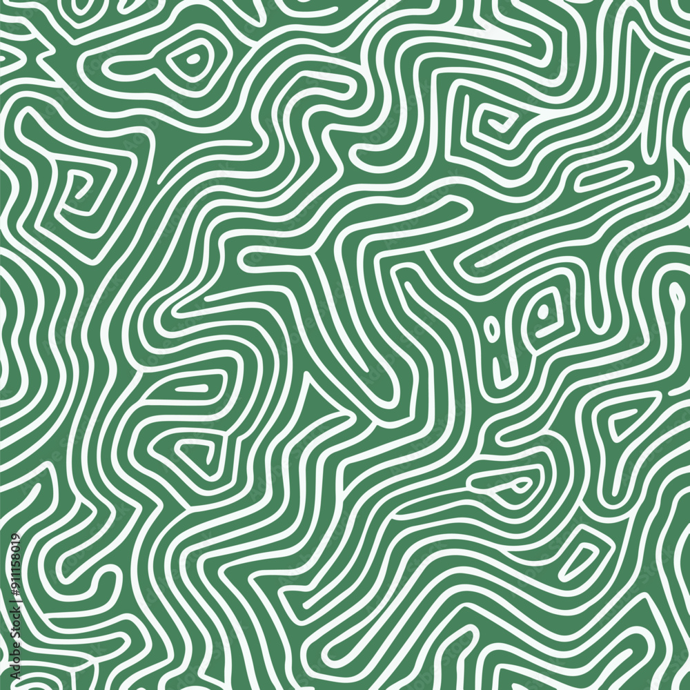Poster abstract lines style pattern vector background