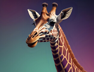 Obraz premium Giraffe
