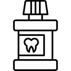 Mouthwash Icon