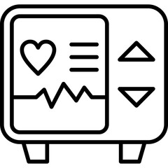 ECG Machine Icon