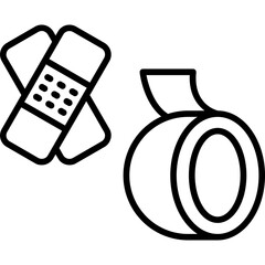 Medical Tape Icon
