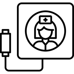 Nursing Call Button Icon