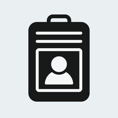 Admit id card, employee id card
