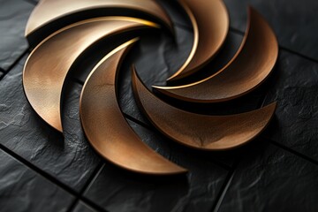 16 Metallic business logo for a cutting-edge social networking platform, a minimalist composition