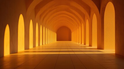 Obraz premium Sacred architecture showcasing grand design and spiritual space in an ancient temple