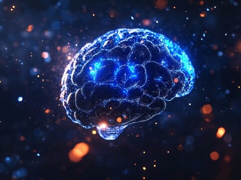 Conceptual image of Alzheimer's and dementia research