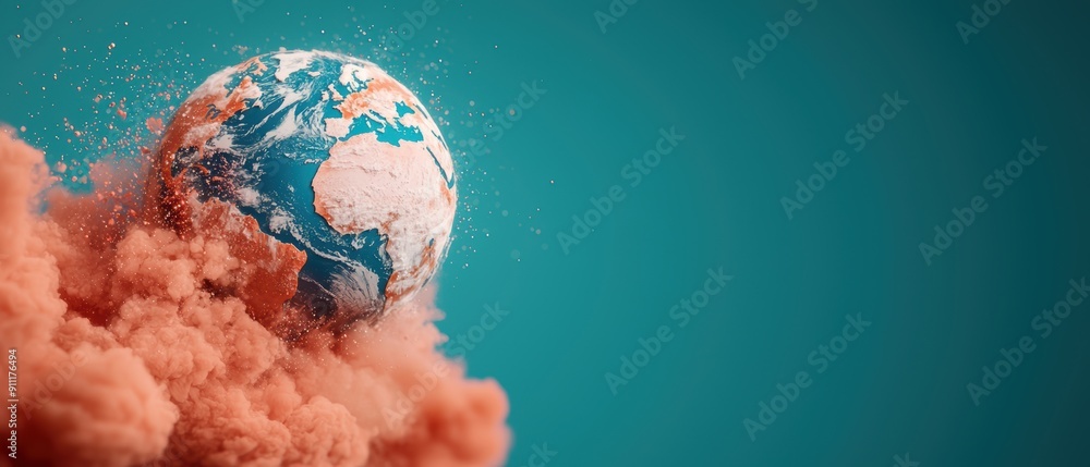 Aufkleber dynamic visualization of global economic trends influencing pricing strategies with copy space for t