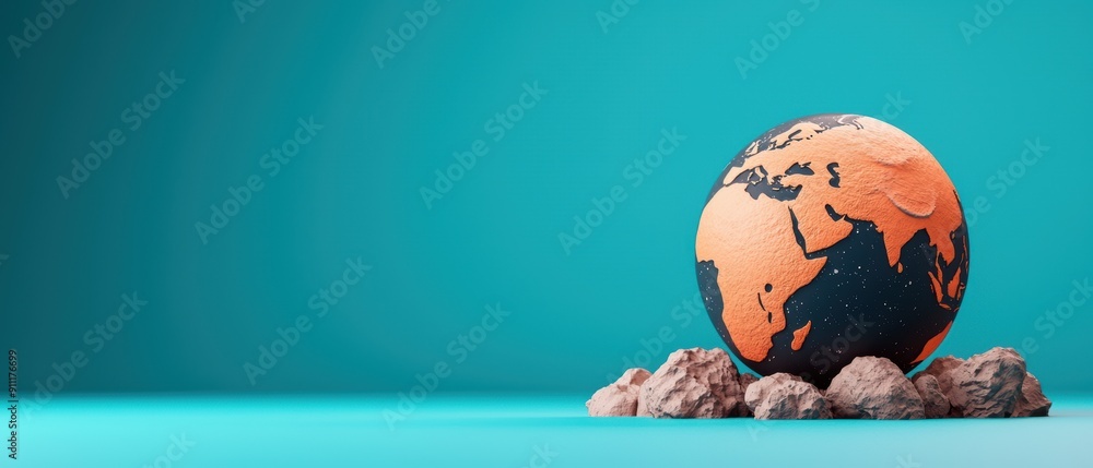 Poster digitally enhanced cartoon illustration highlighting localization in global pricing strategies with 