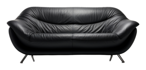PNG Furniture armchair black sofa.