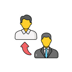 Referral vector icon