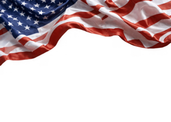 Close-up American flag stars stripes clearly visible flag US American flag isolated