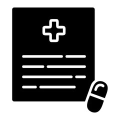 Fototapeta premium Medical Prescription