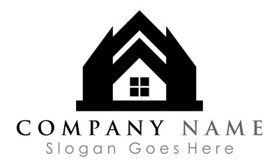 elegant real estate logo design